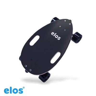 Elos都會滑板通勤款 俐落黑 代步交通滑板