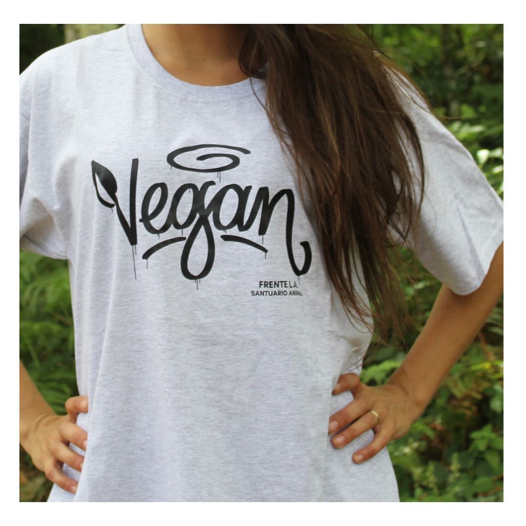 Camiseta Manga Corta Vegan
Talla XL Unisex
Color Blanco