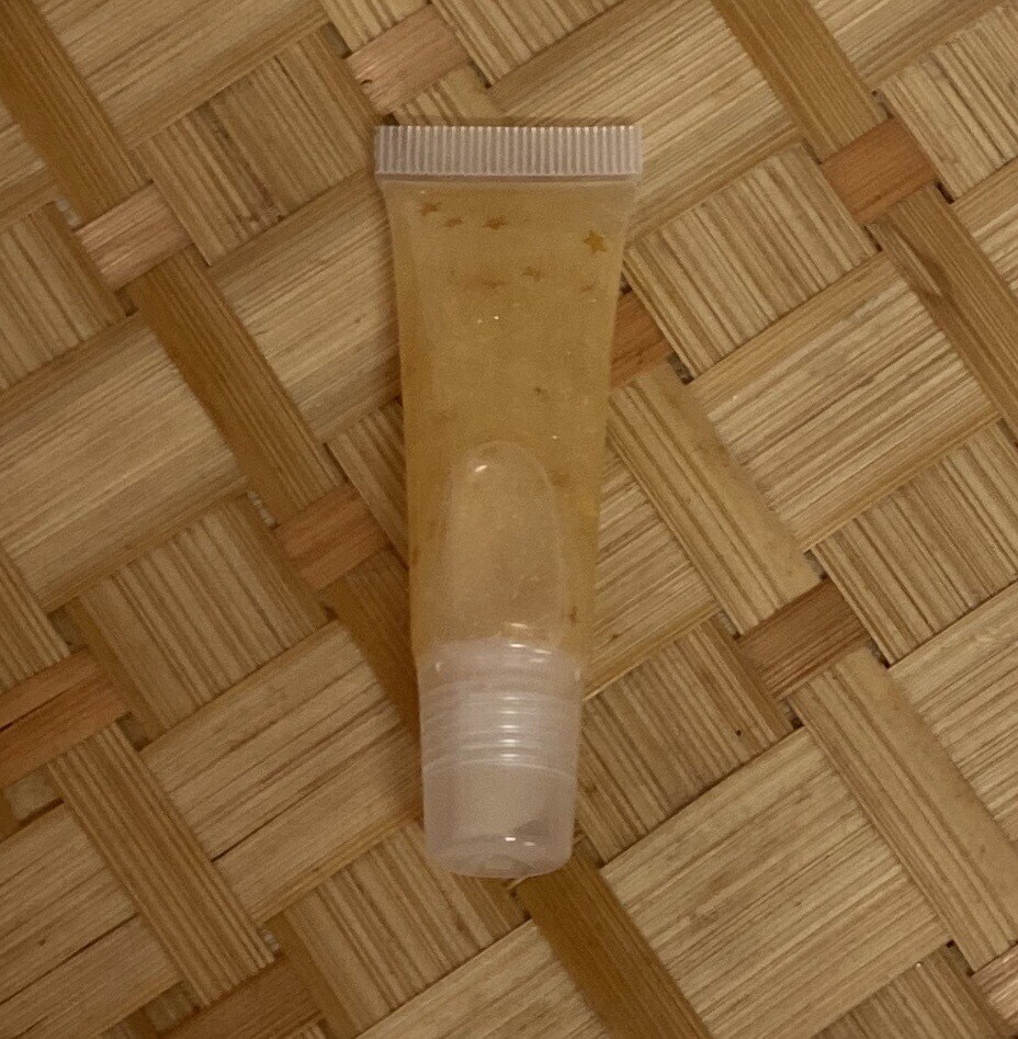 honey star gloss, scent : pineapple, 8ml