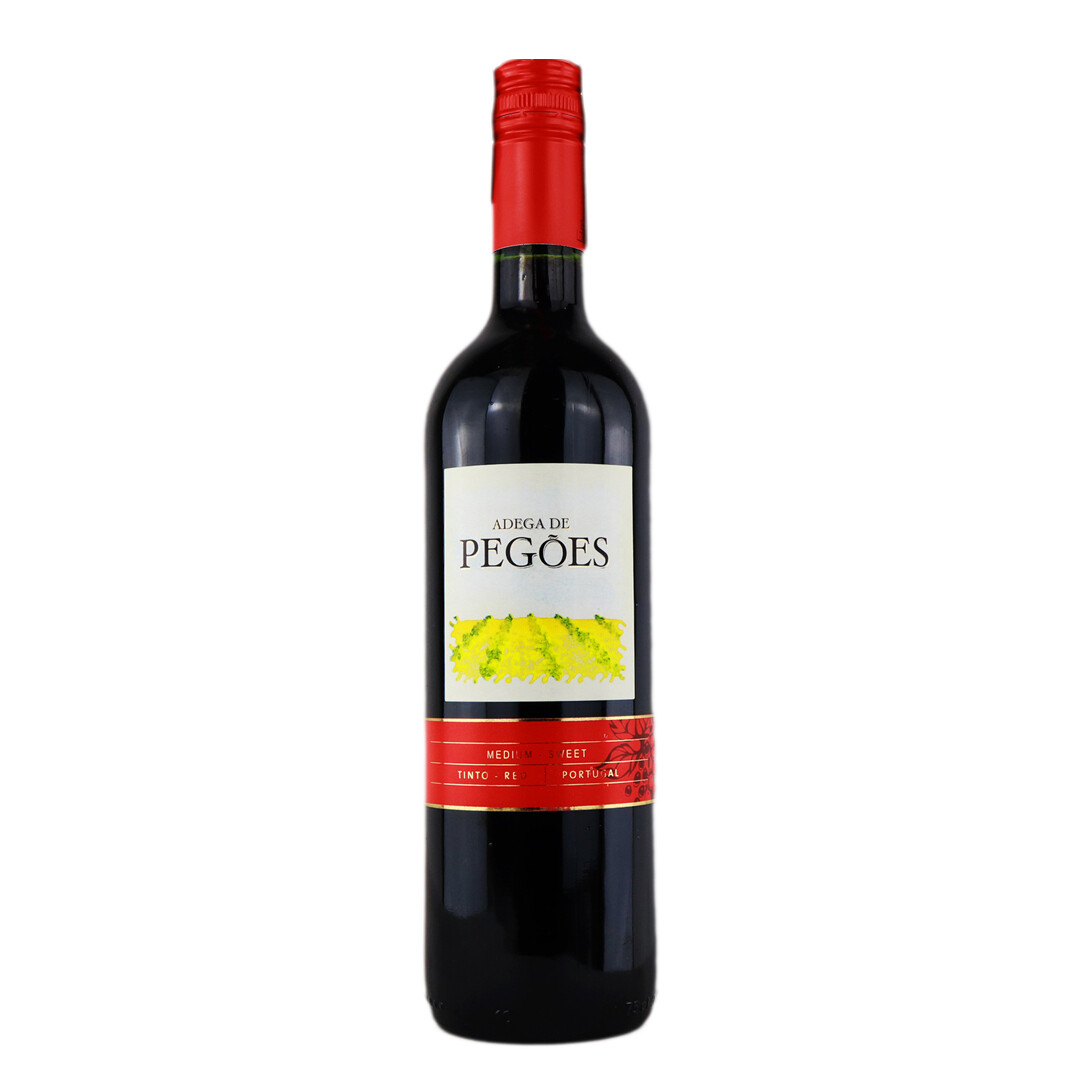 Adega De Pegoes Medium Sweet Red Wine 750ml