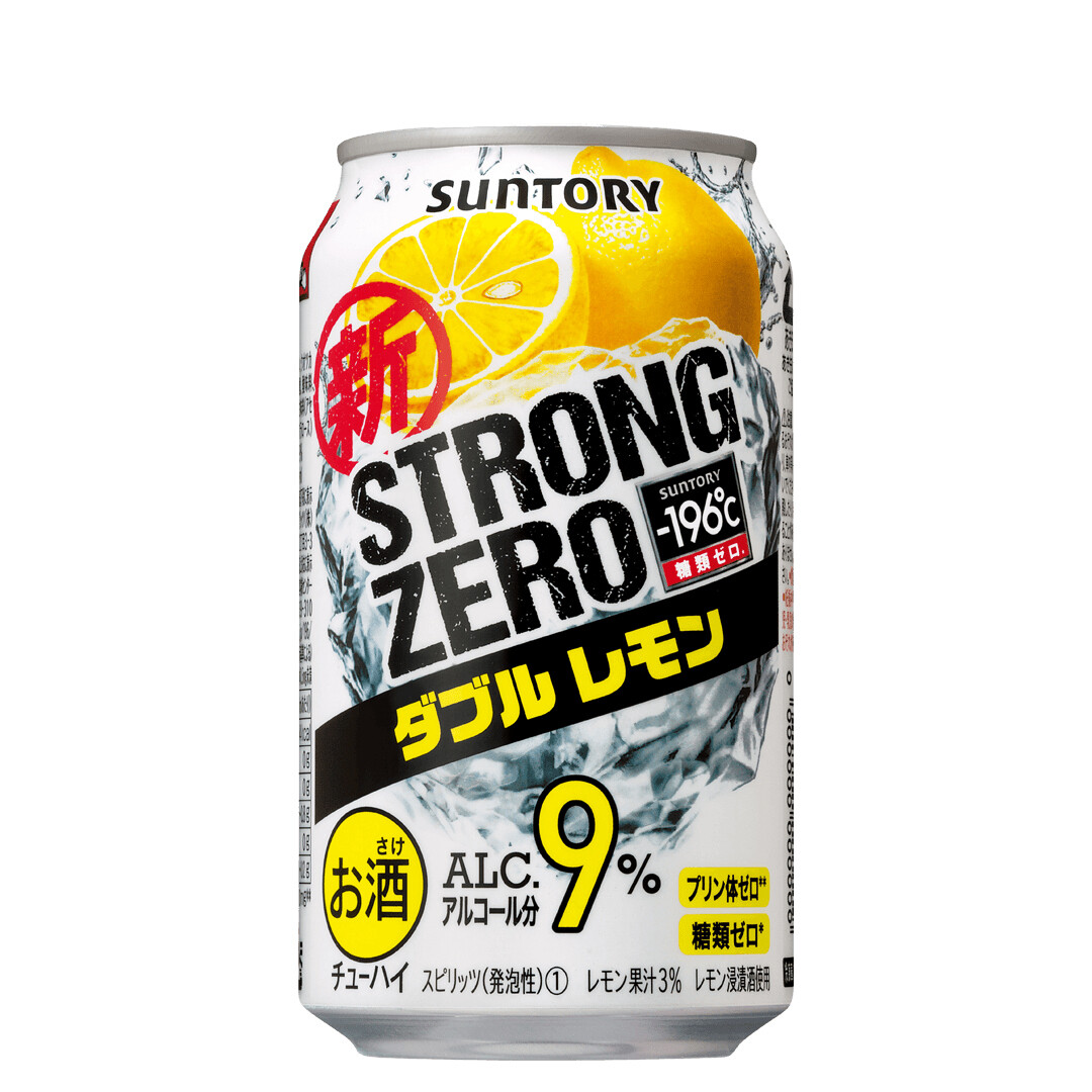 Suntory Strong Zero Double Lemon 350ml