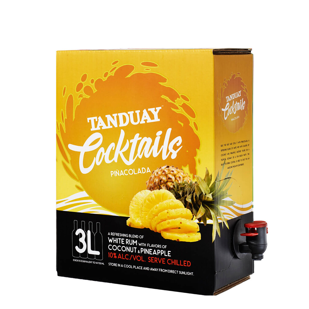 Tanduay Cocktails Piñacolada 3L