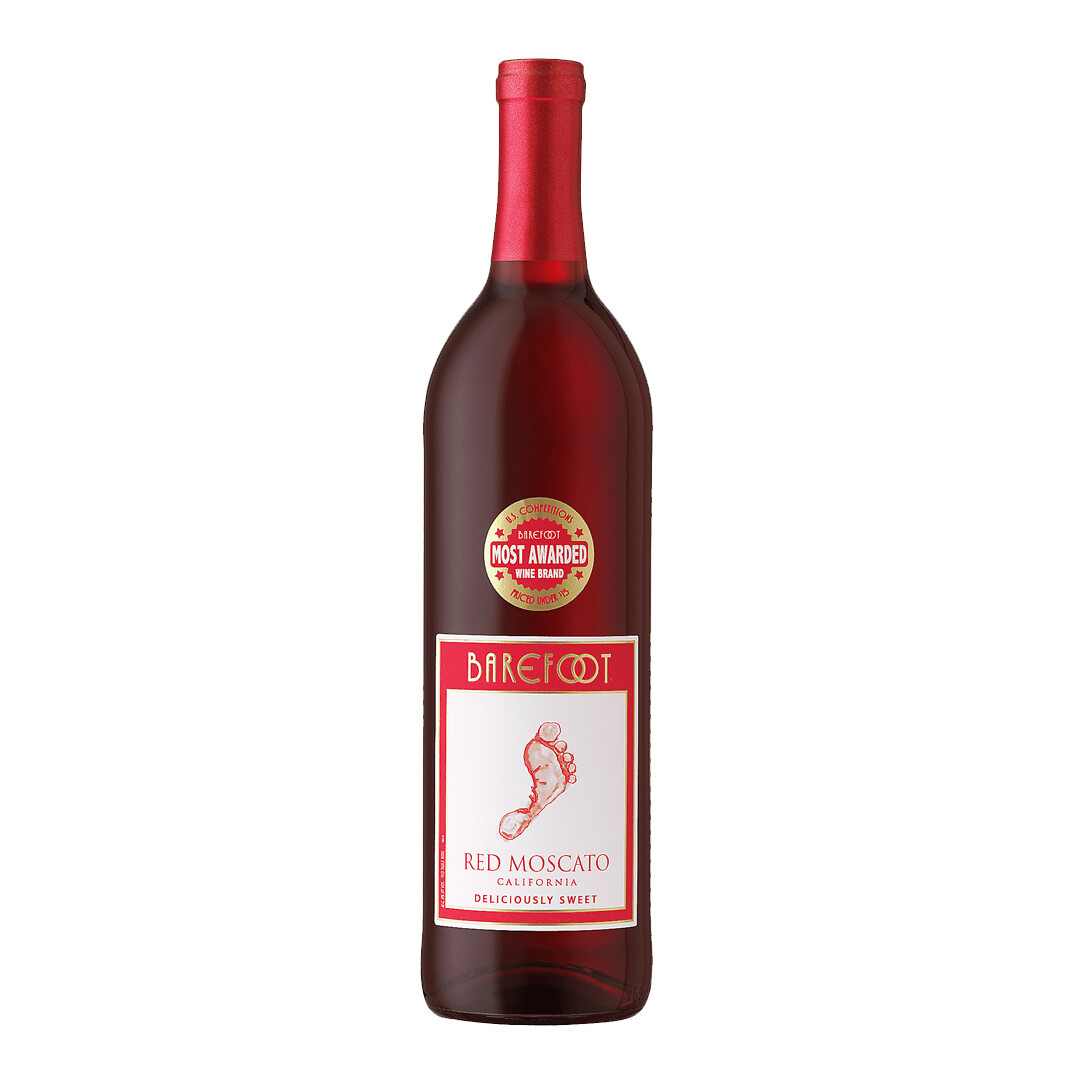 Barefoot Red Moscato 750ml