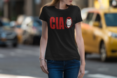 Ciao w/Mask Women T-Shirt