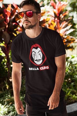 Bella Ciao w/Mask Men T-Shirt