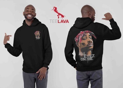 All Eyez On Me Front &amp; Back Hoodie