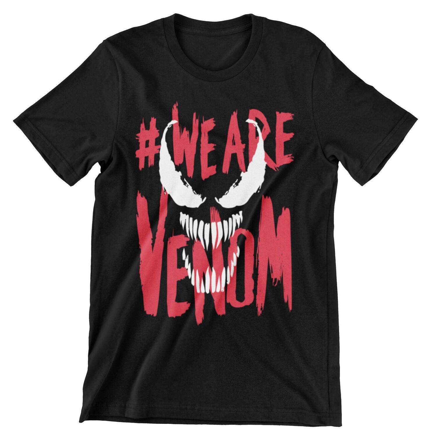 We Are Venom Men T-Shirt, Color: Black