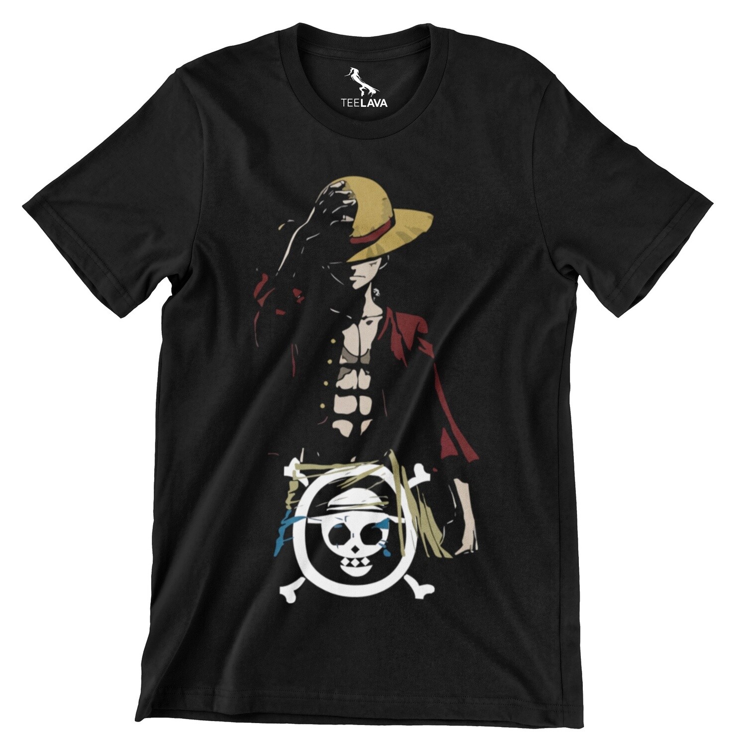 Luffy T-Shirt, Color: Black