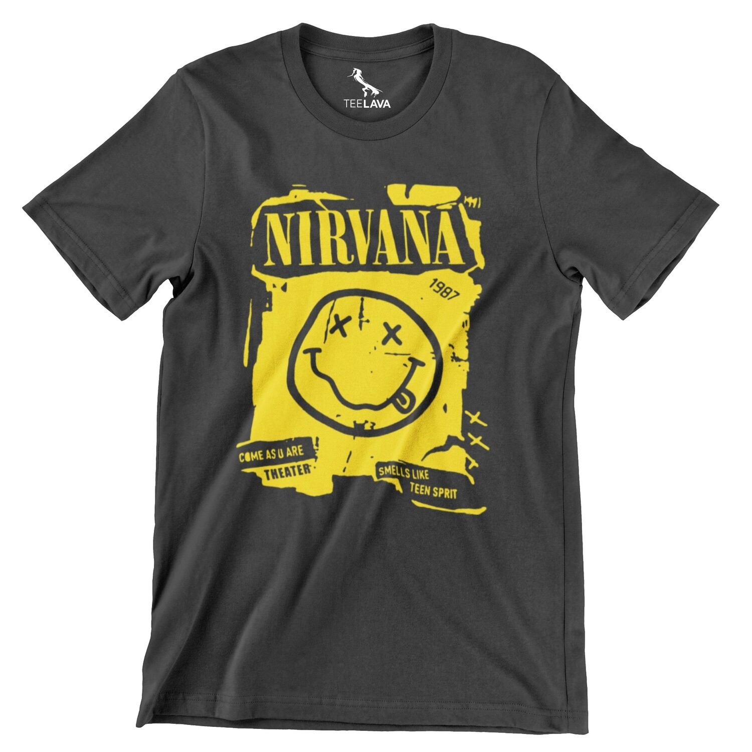 Nirvana T-Shirt, Color: Dark Grey