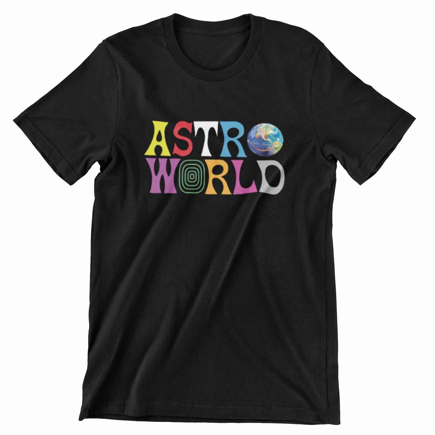 A.S.T.R.O.W.O.R.L.D Men T-Shirt, Color: Black