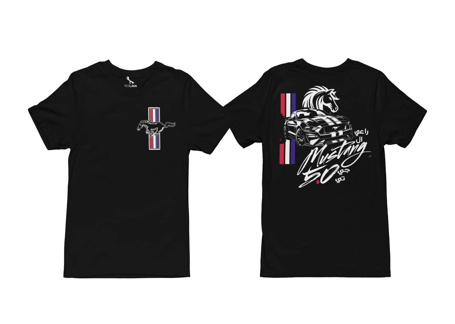 Ra3ee El Mustang T-Shirt, Color: Black