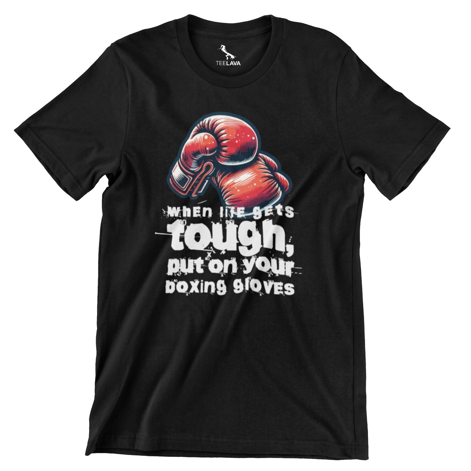 When Life gets Tough T-Shirt, Color: Black