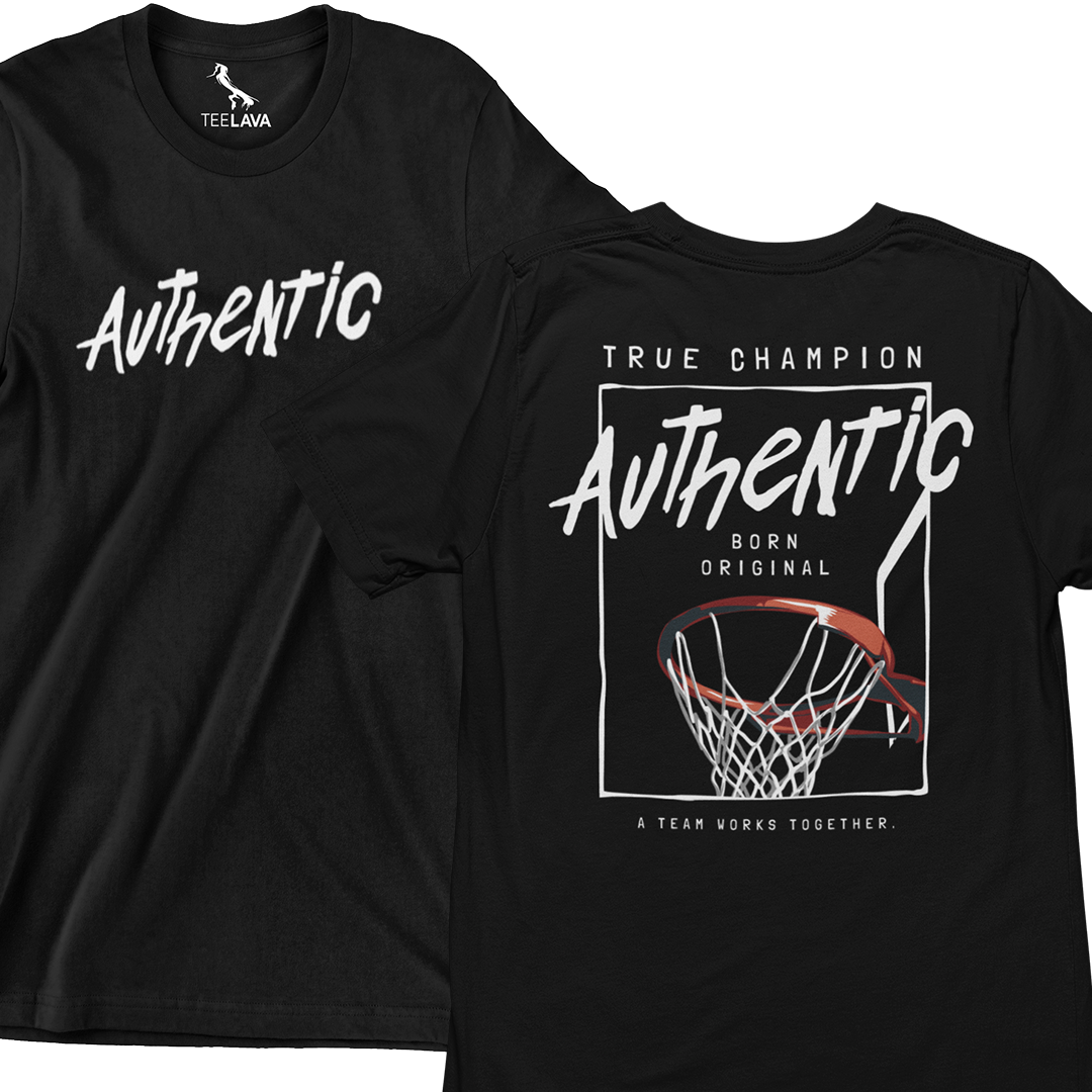 Authentic T-Shirt, Color: Black