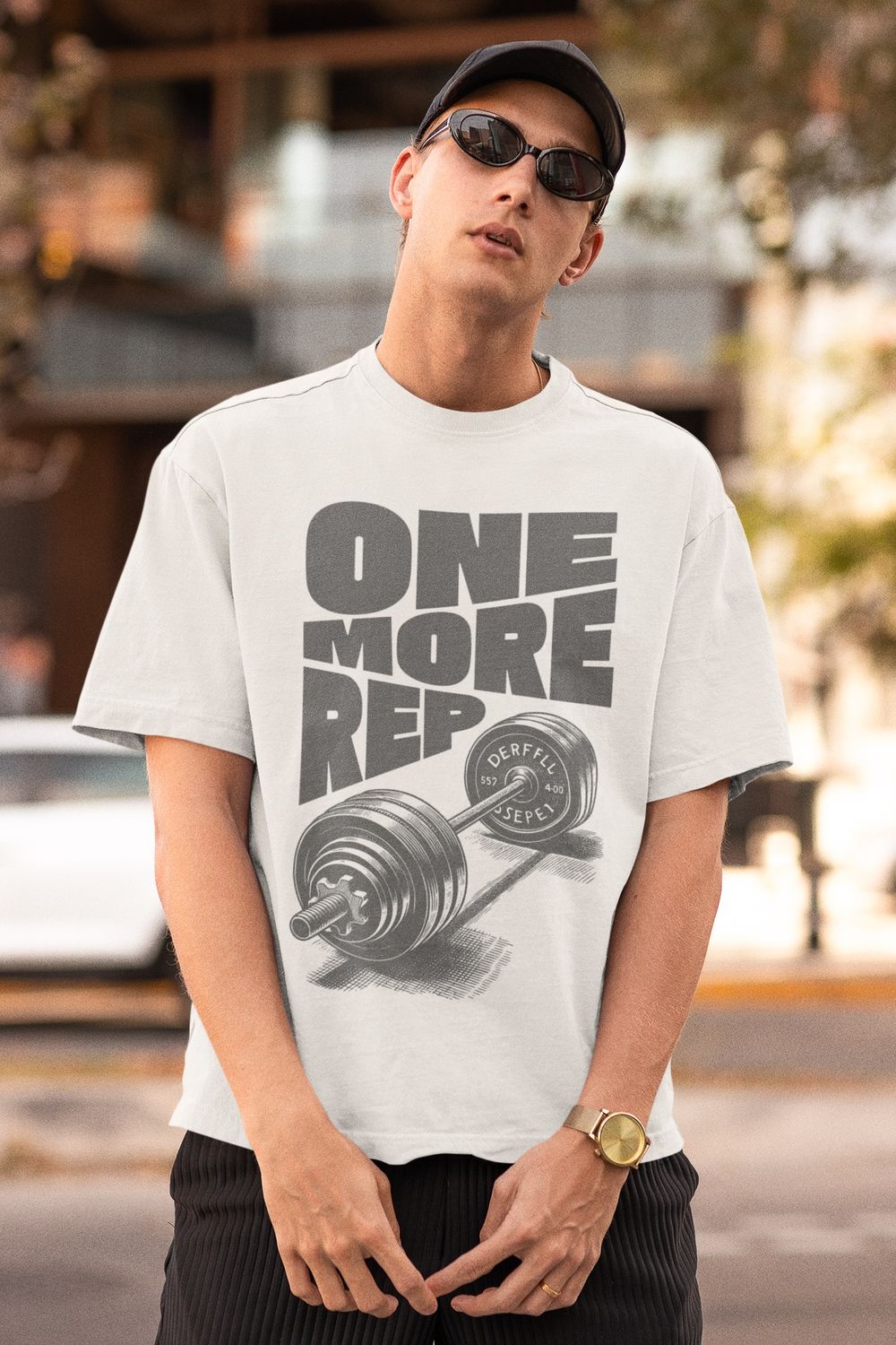 One More Rep Oversized T-Shirt