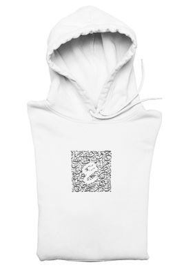 Arabic Calligraphy Letter (front and back) Hoodie