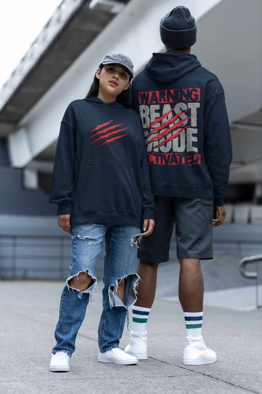 Warning Beast Mode Activated Hoodie