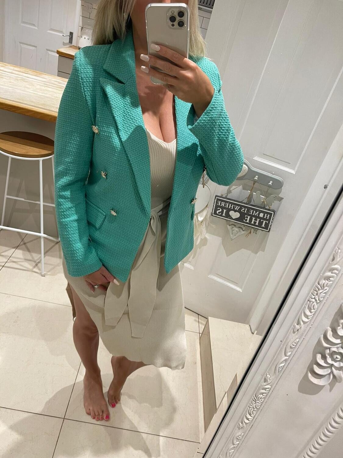 gucci green blazer