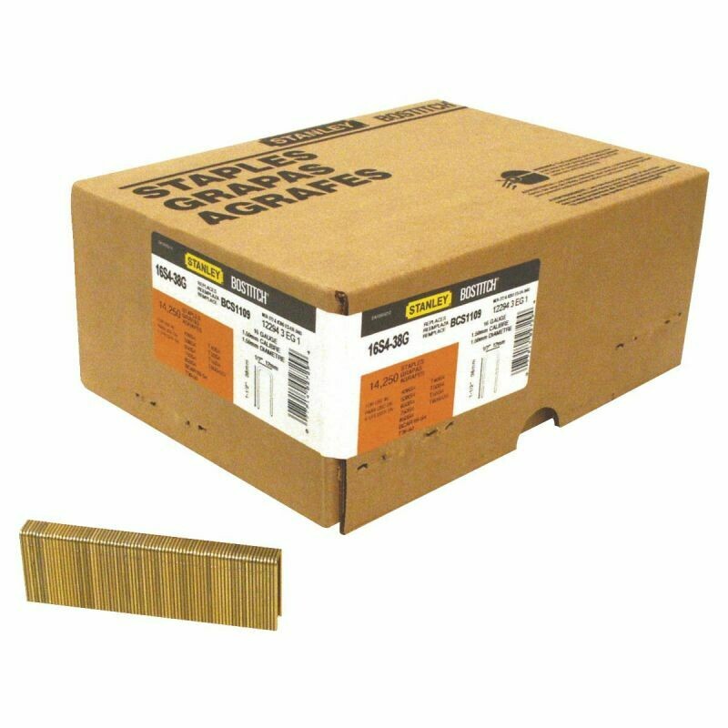 BOSTITCH GALV STAPLE 1 1/2" 16S4-38FG10M