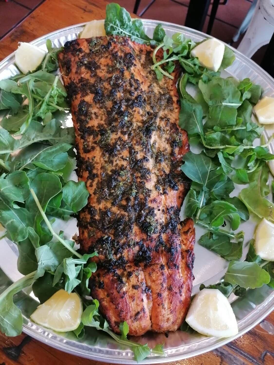 Fish - Hot Smoked Salmon Next Door Style