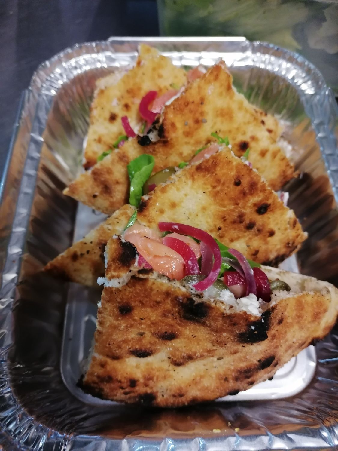 Smoked Trout Panuozzo
