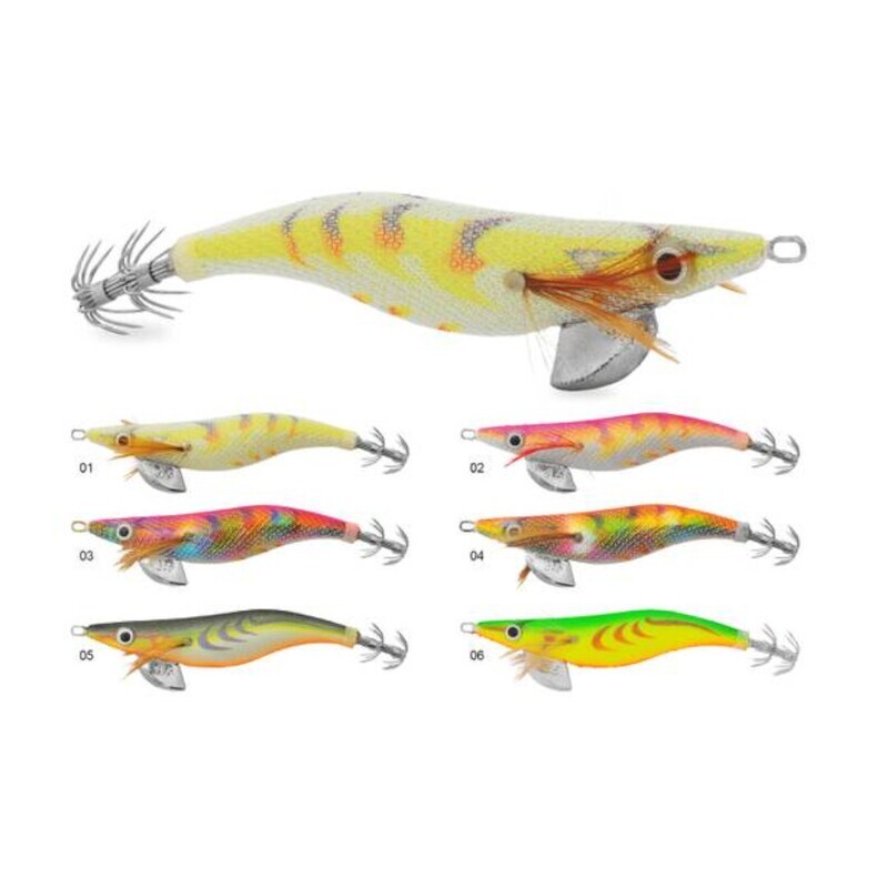 Seika Squid Jig VLP C.P. 3.5 - 105 mm 20 gr Artificiale Totanara Seika Squid Jig VLP C.P. 3.5 - 105 mm 20 gr Artificiale Totanara