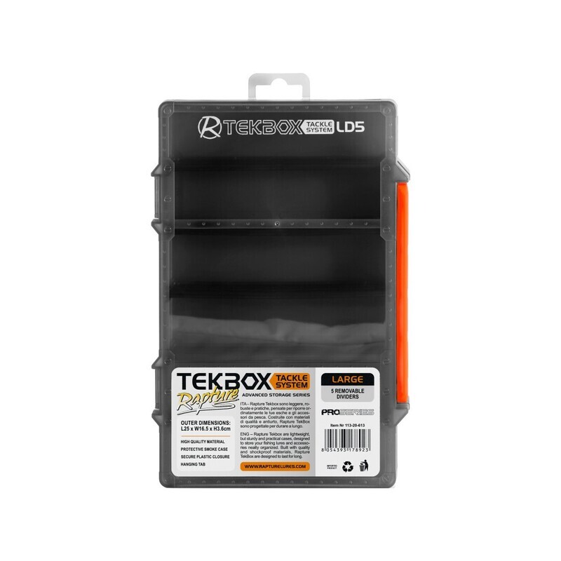 Trabucco Rapture TekBox Tackle System cm 25x16,5x3,6 Trabucco Rapture TekBox Tackle System cm 25x16,5x3,6