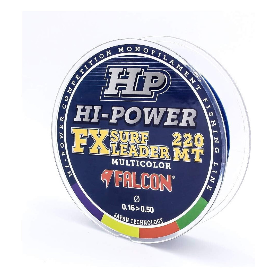Falcon FX Surf Leader con Shock Leader mt 220