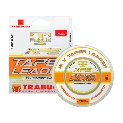 Trabucco Taper Leader XPS Shock Leader 15mt x 5