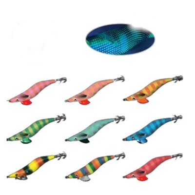 Jatsui Rush Egi Rubber Rivestimento silicone Chiodato 3.0 e 3.5