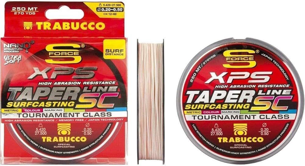 TRABUCCO S-FORCE XPS Surf Taper Line MT. 300 MIS. 0.26