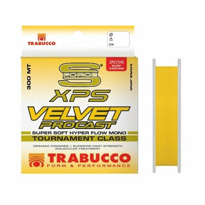 TRABUCCO S-FORCE XPS Velvet Pro Cast 300 mt, Mis. 0.30