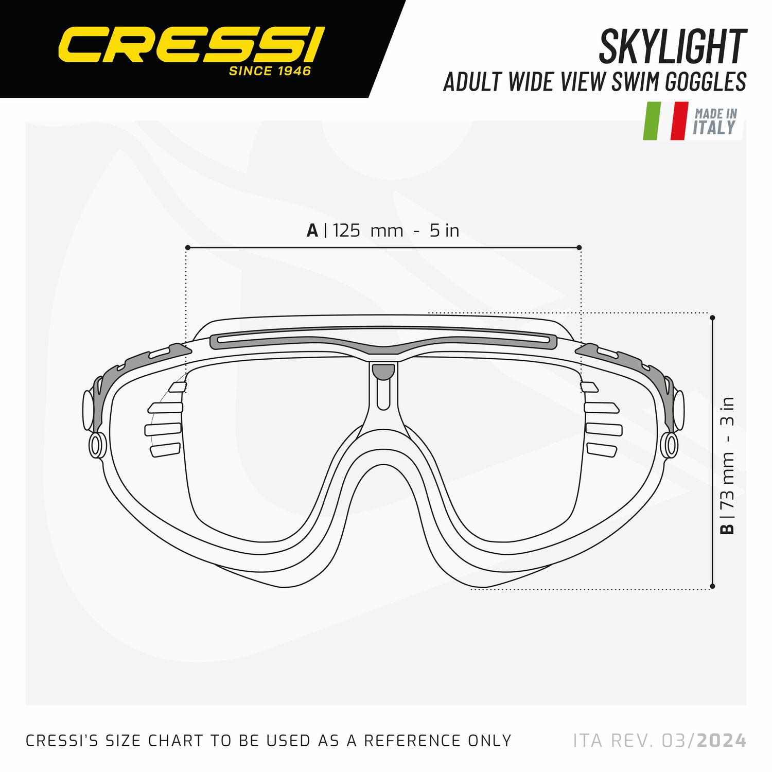 Occhialini Nuoto Cressi Skylight