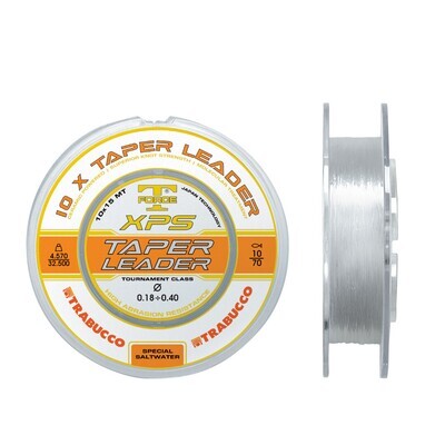 Trabucco Taper Leader XPS Shock Leader 15mt x 5