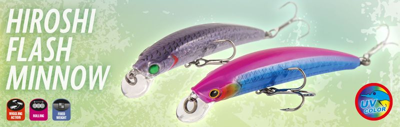 Artificiale Rapture Pro Hiroshi Flash Minnow 70mm 6,5gr