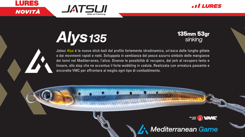 Jatsui Alys 135mm 53gr