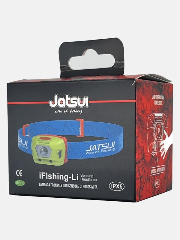 Jatsui Lampada Frontale IFishing Li 360 Lumen