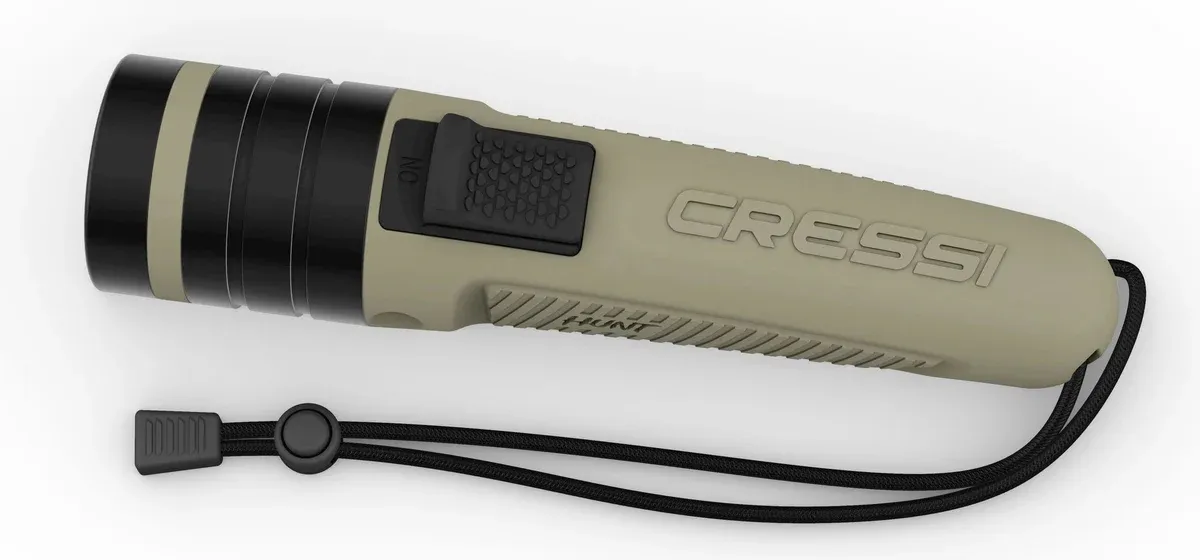 Torcia da immersione Cressi Hunt 1600