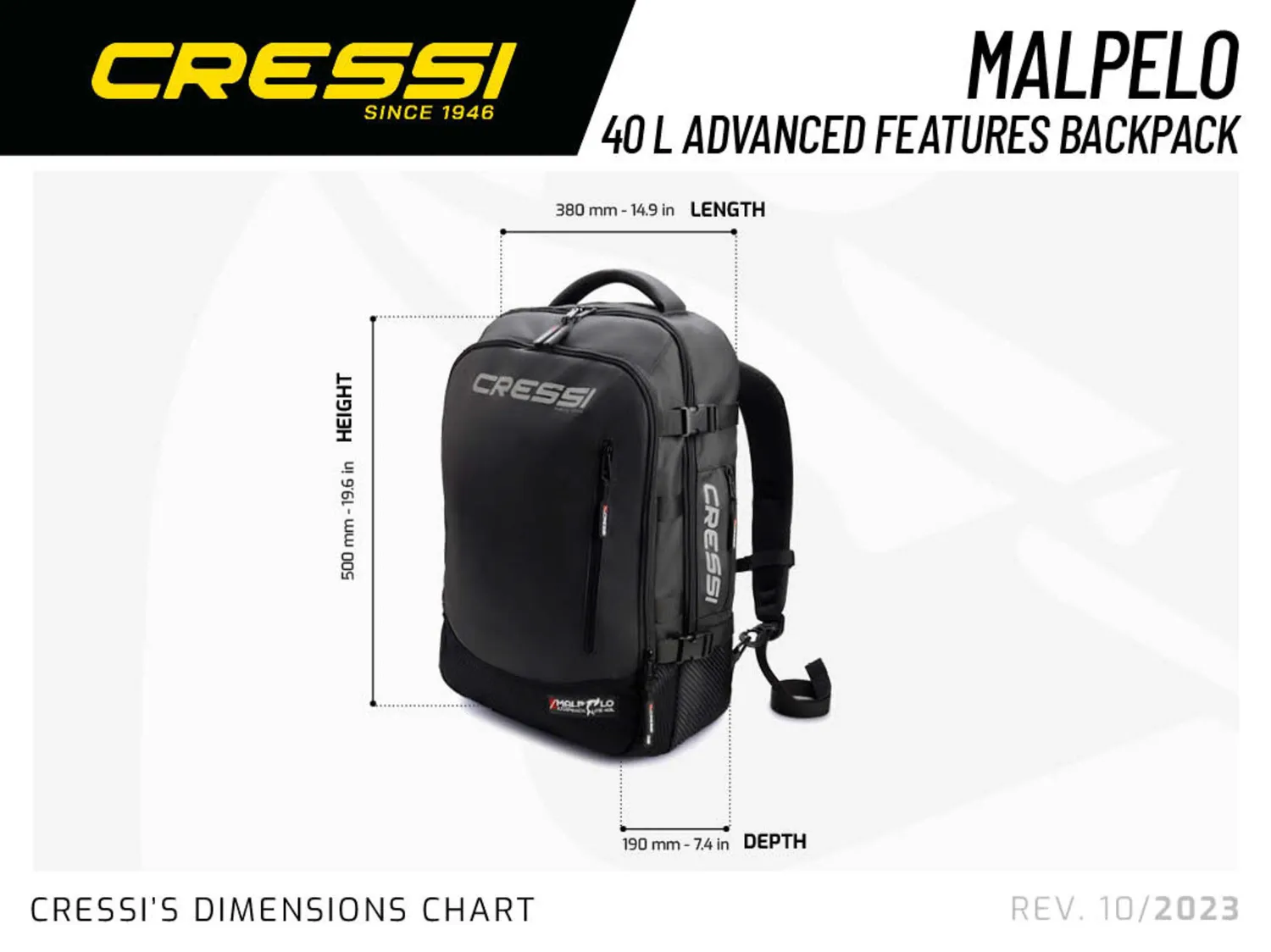 Cressi Zaino Malpelo