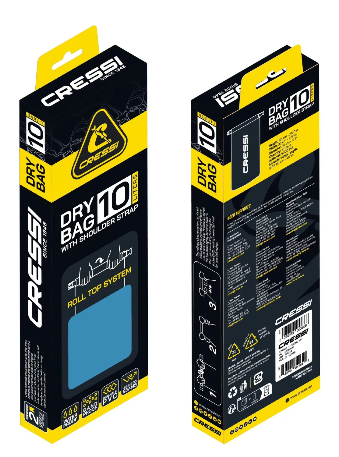 Cressi Sacca Dry Bag 10 LT