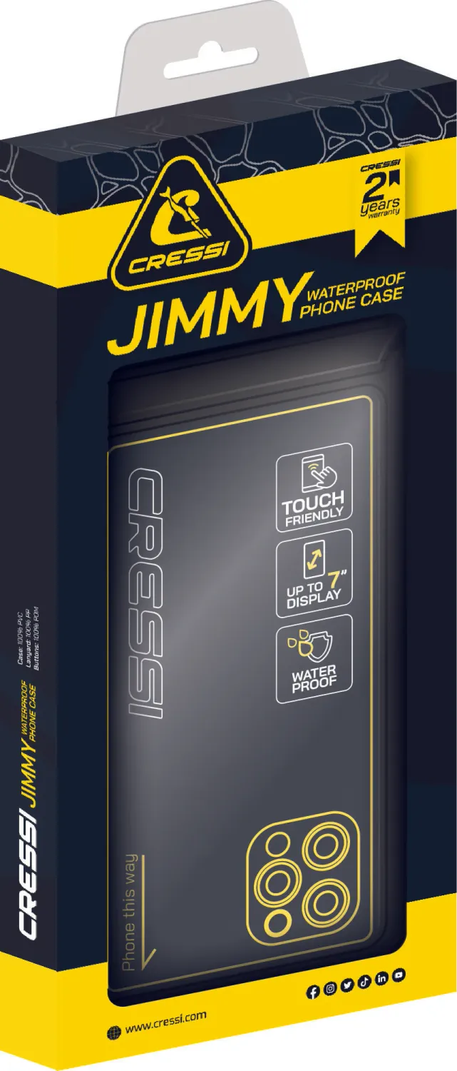 Cressi Custodia Telefono Impermeabile Jimmy