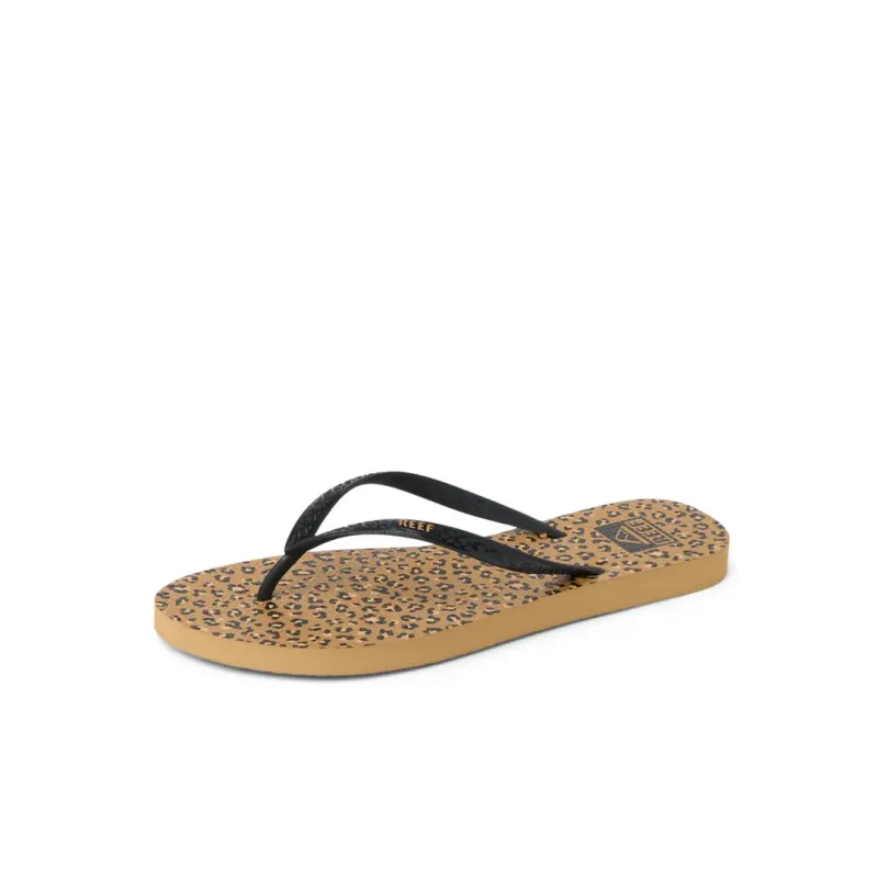 Reef Seaside Prints Leopard Black