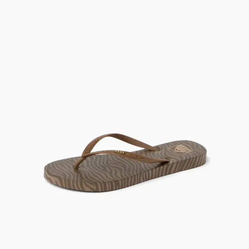 Reef Seaside Prints Chocolate Zebra