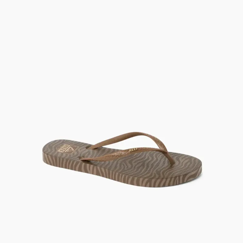 Reef Seaside Prints Chocolate Zebra