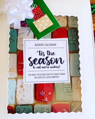 Advent Cookie Calender