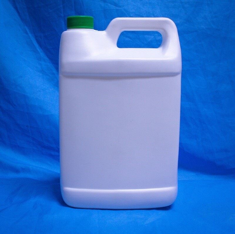 Opaque Slim Type 4L Container  with Green Cap