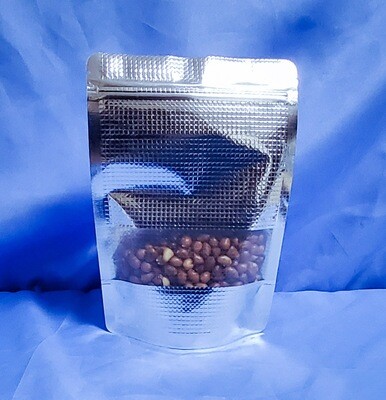 Silver and Clear Pouch