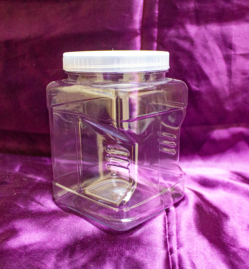 Wide Mouth 1.5L Square Grip Jar with 90 mm Cap Wide Mouth 1.5L Square Grip Jar with 90 mm Cap