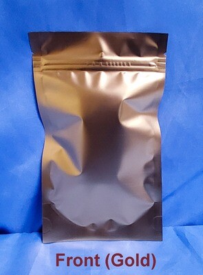 Gold and Silver (Two Tone Color ) Stand Up Pouch