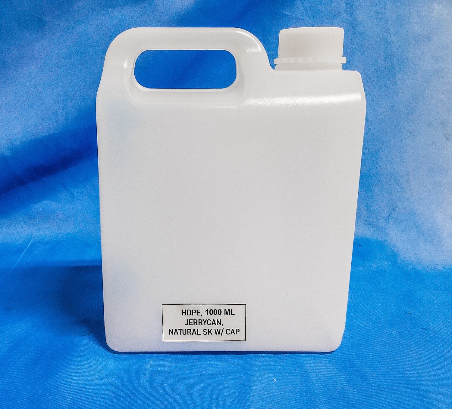 JERRY01 Jerry can 1 Liter HDPE Food Grade Plastic Natural Top Handle