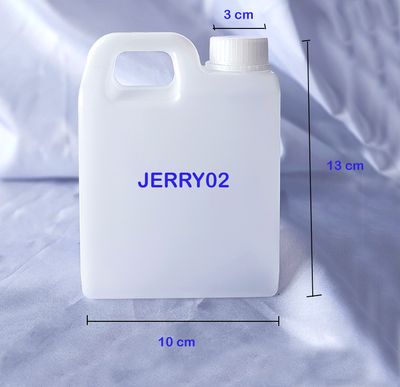 JERRY02 Jerry can 500 mL HDPE Food Grade Plastic Natural Top Handle with Tamper Proof Cap